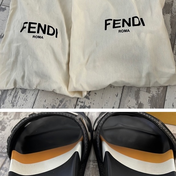 😍Authentic FENDI slides. Size 37. Flawless! Worn once indoors. - Picture 3 of 7